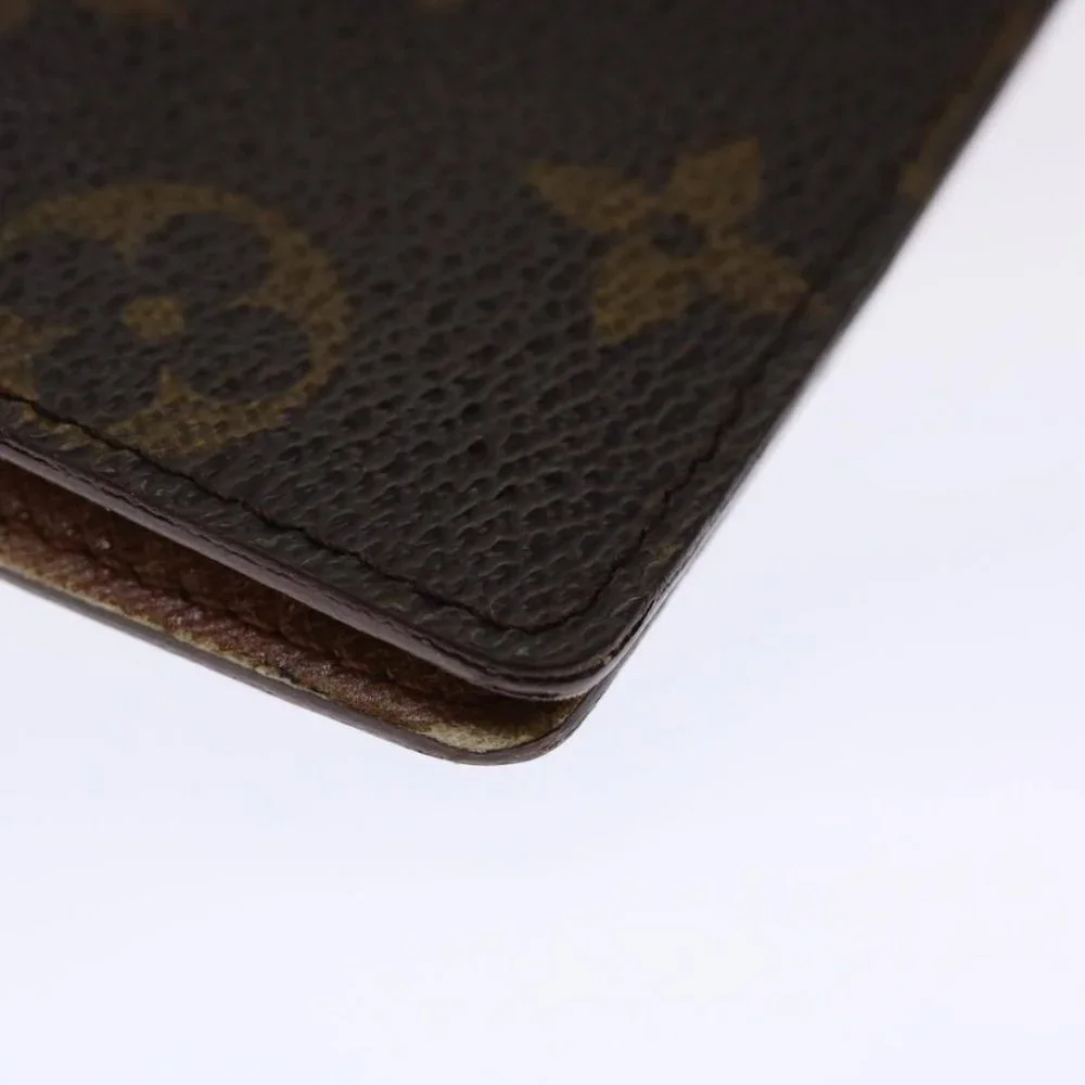 LOUIS VUITTON Monogram Agenda PM Day Planner Cover LV Auth
